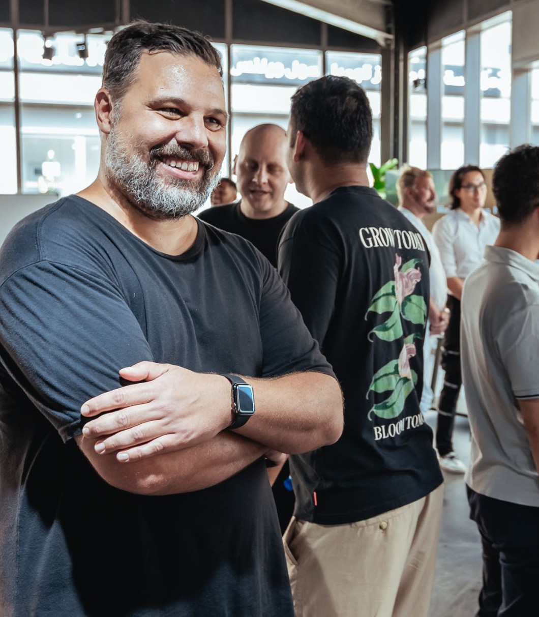 Rudy Koch at a games industry event