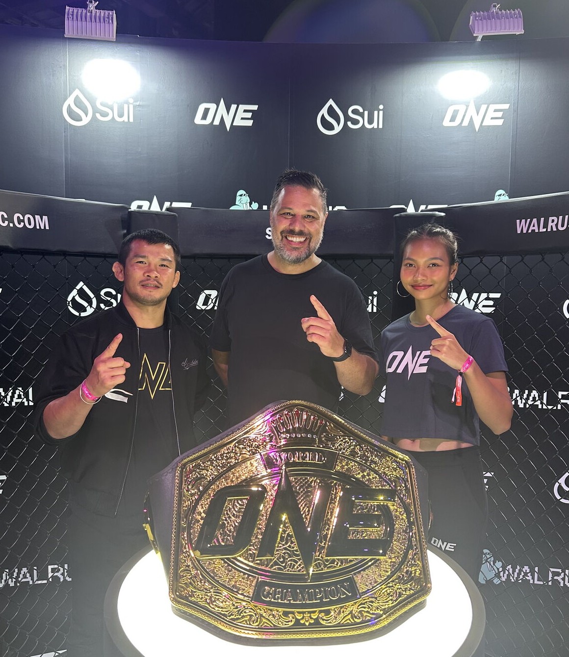 Rudy Koch at a ONE Championship event